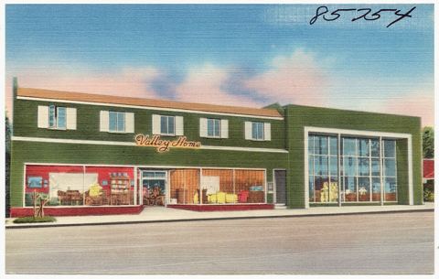 Title: Valley Home Furniture, 15164 Ventura Boulevard, Sherman Oaks, Calif.
Subjects: Commercial facilities
Places: California > Los Angeles